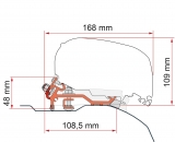 Kit Ducato Low Profile H2 - L2/L3 silber
