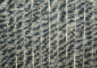 Flauschvorhang 100x200 cm grau-blau
