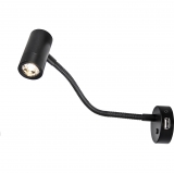 LED-Spot Mini Tube D4 flex satin-schwarz